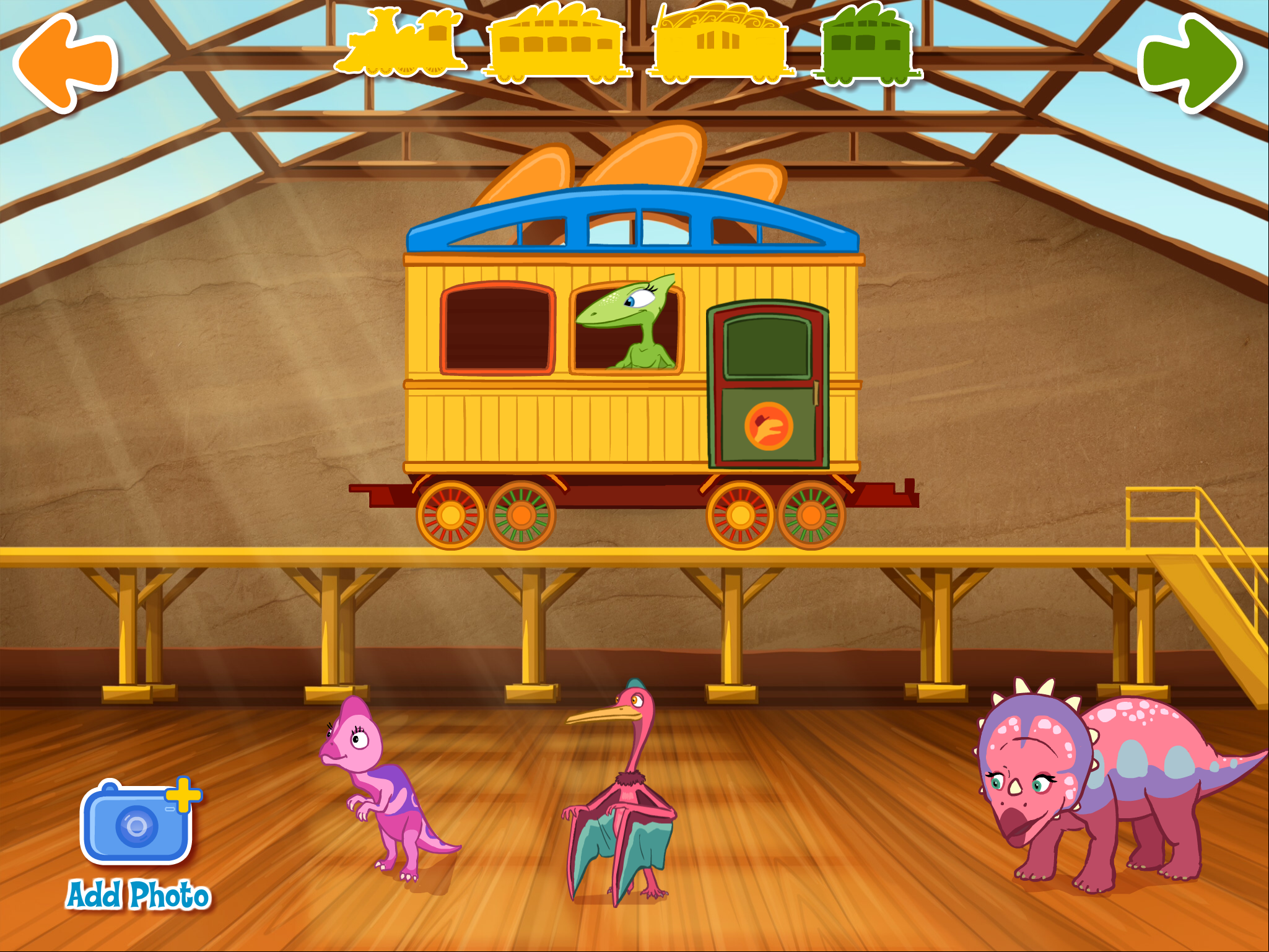 Dinosaur Train Jurassic Jr. screenshot.