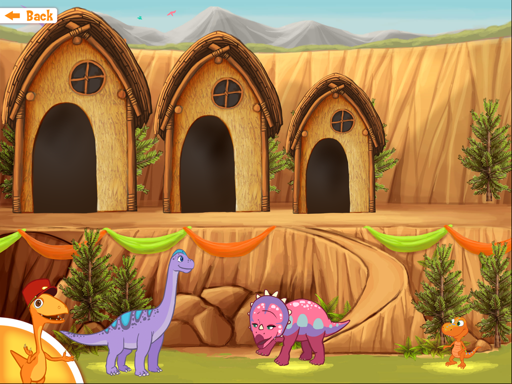 Dinosaur Train Jurassic Jr. screenshot.